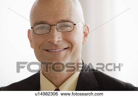 Stock Photograph - Portrait of business man. Fotosearch
