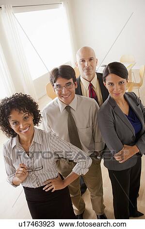 Portrait of business team View Large Photo Image Stock Image - Portrait of business team. Fotosearch