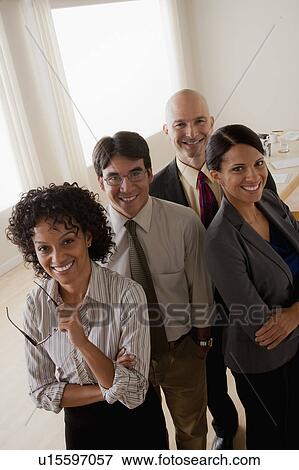 Portrait of business team View Large Photo Image Stock Photo - Portrait of business team. Fotosearch