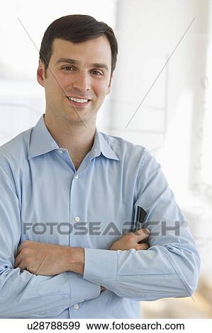 Stock Photo - Portrait of businessman. Fotosearch
