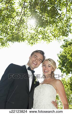 Portrait of newly wed couple View Large Photo Image Picture - Portrait of newly wed couple. Fotosearch