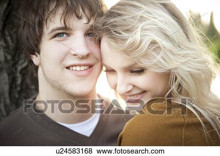 Portrait of young couple View Large Photo Image Stock Photo - Portrait of young couple. Fotosearch