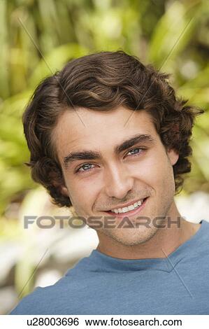 Portrait of young man View Large Photo Image Stock Photograph - Portrait of young man. Fotosearch