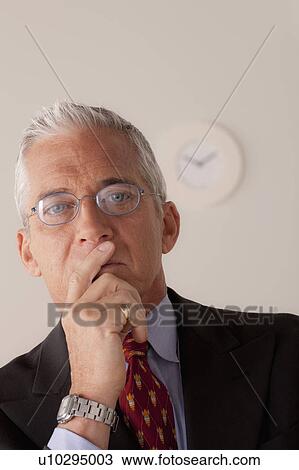 Studio portrait of senior businessman View Large Photo Image Stock Image - Studio portrait of senior businessman. Fotosearch