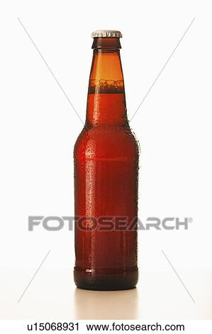 Studio shot of beer bottle View Large Photo Image Stock Image - Studio shot of beer bottle. Fotosearch