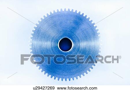 Stock Photo - Studio shot of cog wheel. Fotosearch