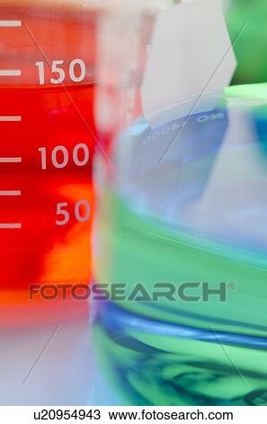 Studio shot of laboratory beakers View Large Photo Image Stock Image - Studio shot of laboratory beakers. Fotosearch