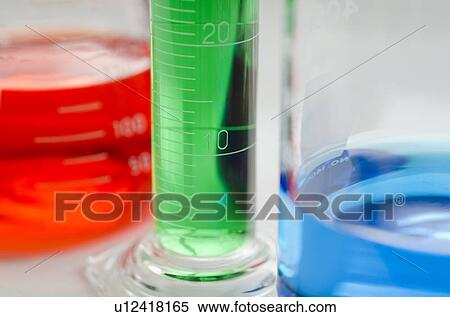 Studio shot of laboratory beakers View Large Photo Image Stock Photography - Studio shot of laboratory beakers. Fotosearch