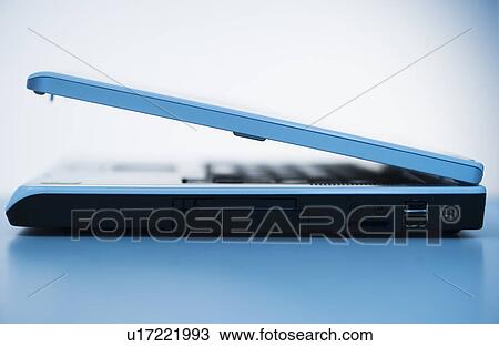 Studio shot of laptop View Large Photo Image Stock Image - Studio shot of laptop. Fotosearch