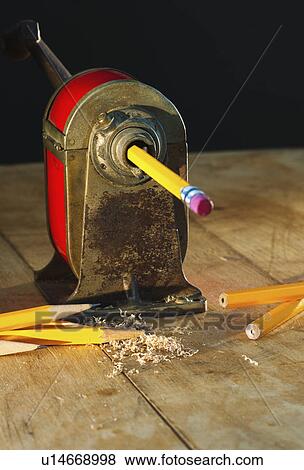 Studio shot of pencil sharpener View Large Photo Image Stock Photo - Studio shot of pencil sharpener. Fotosearch