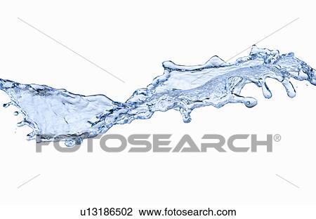 Studio shot of water splash on white background View Large Photo Image Stock Image - Studio shot of water splash on white background. Fotosearch