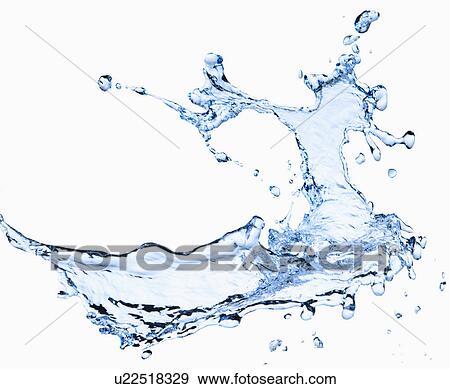 Studio shot of water splash on white background View Large Photo Image Stock Photo - Studio shot of water splash on white background. Fotosearch