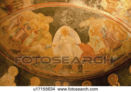 Picture - Turkey, Istanbul, Chora Church frescoes (interior). Fotosearch