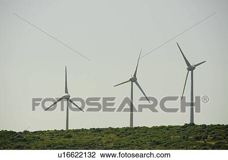 Turkey, Izmir, wind turbines View Large Photo Image Stock Image - Turkey, Izmir, wind turbines. Fotosearch