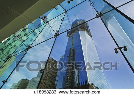 USA, New York City, Freedom Tower under construction View Large Photo Image Stock Image - USA, New York City, Freedom Tower under construction. Fotosearch