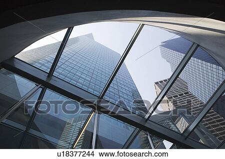 USA, New York State, New York City, Manhattan, Low angle view of skyscrapers View Large Photo Image Picture - USA, New York State, New York City, Manhattan, Low angle view of skyscrapers. Fotosearch