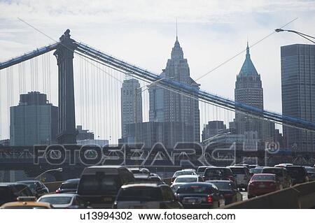 USA, New York State, New York City, Manhattan, City traffic in New York City View Large Photo Image Stock Image - USA, New York State, New York City, Manhattan, City traffic in New York City. Fotosearch
