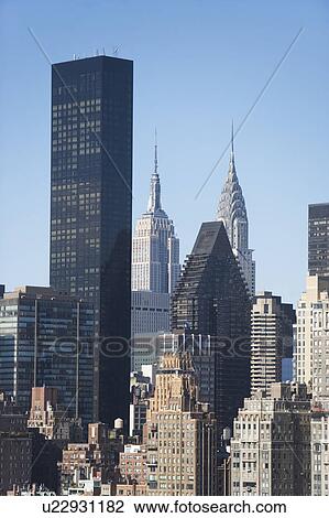 USA, New York State, New York City, Manhattan, Skyscrapers of Manhattan View Large Photo Image Stock Image - USA, New York State, New York City, Manhattan, Skyscrapers of Manhattan. Fotosearch