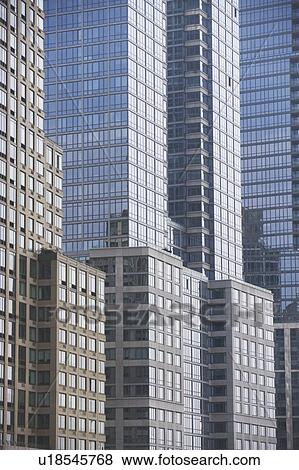 Stock Photo - USA, New York State, New York City, Office building. Fotosearch