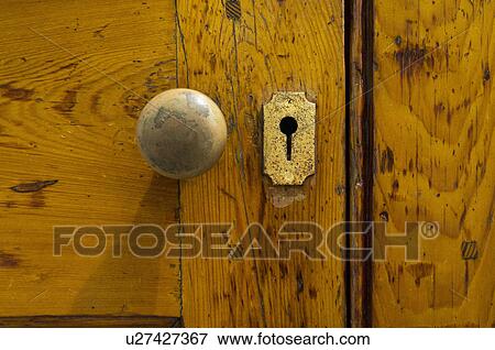 USA, South Carolina, Charleston, Close up of doorknob and keyhole View Large Photo Image Stock Photo - USA, South Carolina, Charleston, Close up of doorknob and keyhole. Fotosearch