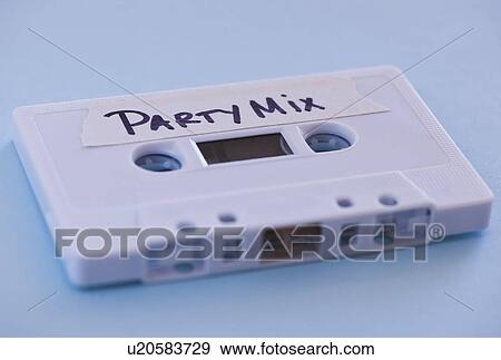 White mix tape, studio shot View Large Photo Image Stock Photo - White mix tape, studio shot. Fotosearch