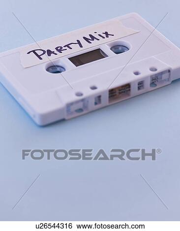 White mix tape, studio shot View Large Photo Image Stock Photograph - White mix tape, studio shot. Fotosearch