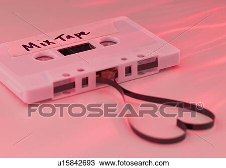 White mix tape with heart shape, studio shot View Large Photo Image Stock Image - White mix tape with heart shape, studio shot. Fotosearch