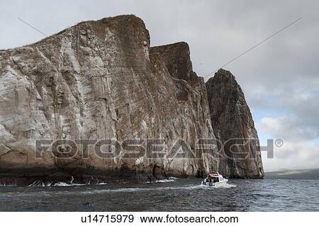 Kicker Rock, San Cristobal Island, Galapagos Islands, Ecuador View Large Photo Image Stock Photo - Kicker Rock, San Cristobal Island, Galapagos Islands, Ecuador. Fotosearch