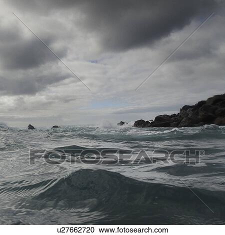 Waves in the Pacific Ocean, Playa Ochoa, San Cristobal Island, Galapagos Islands, Ecuador View Large Photo Image Stock Image - Waves in the Pacific Ocean, Playa Ochoa, San Cristobal Island, Galapagos Islands, Ecuador. Fotosearch
