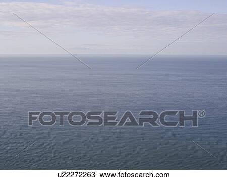 Aerial view of ocean and horizon View Large Photo Image Stock Image - Aerial view of ocean and horizon. Fotosearch