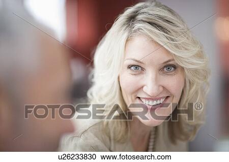 Close up of businesswoman’s smiling face View Large Photo Image Stock Image - Close up of businesswoman’s smiling face. Fotosearch