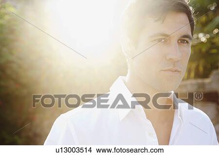 Close up of man’s face View Large Photo Image Picture - Close up of man’s face. Fotosearch