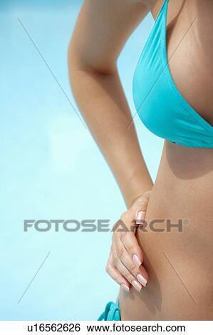 Close up of woman’s bikini top View Large Photo Image Stock Photograph - Close up of woman’s bikini top. Fotosearch