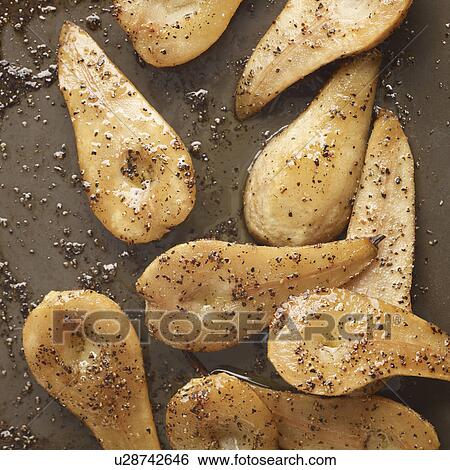 Pears marinating in spices and oil View Large Photo Image Stock Photograph - Pears marinating in spices and oil. Fotosearch