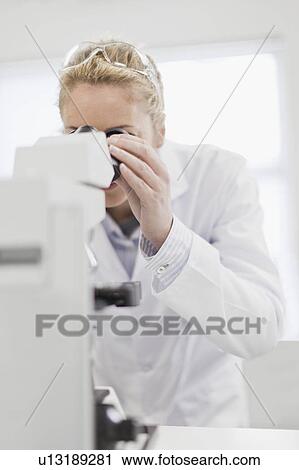 Scientist working in pathology lab View Large Photo Image Stock Image - Scientist working in pathology lab. Fotosearch
