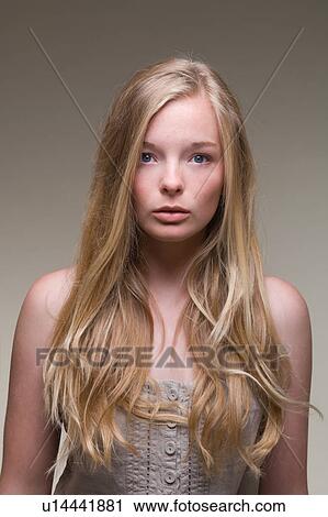 Teenage girl with surprised expression View Large Photo Image Stock Image - Teenage girl with surprised expression. Fotosearch