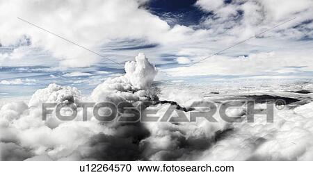 Clouds viewed from above View Large Photo Image Stock Image - Clouds viewed from above. Fotosearch