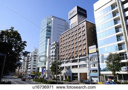Stock Image - Aoyama 3-chome. Fotosearch