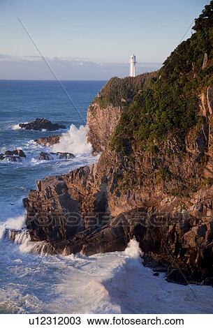 Stock Image - Ashizuri-Misaki and Lighthouse. Fotosearch
