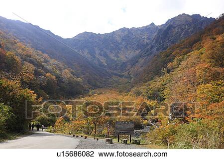 Autumn leaves from Machiga-sawa View Large Photo Image Stock Image - Autumn leaves from Machiga-sawa. Fotosearch