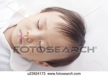 Baby Boy Sleeping View Large Photo Image Stock Image - Baby Boy Sleeping. Fotosearch