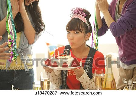 Stock Photo - Birthday party. Fotosearch