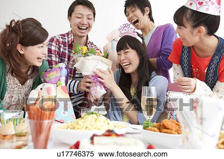 Stock Photography - Birthday party. Fotosearch