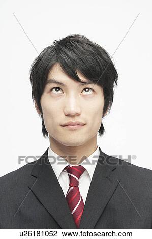 Businessman Looking Up View Large Photo Image Stock Image - Businessman Looking Up. Fotosearch