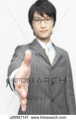 Businessman Offering Handshake View Large Photo Image Stock Image - Businessman Offering Handshake. Fotosearch