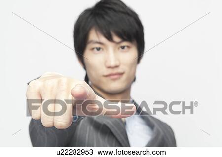 Businessman Pointing View Large Photo Image Stock Image - Businessman Pointing. Fotosearch