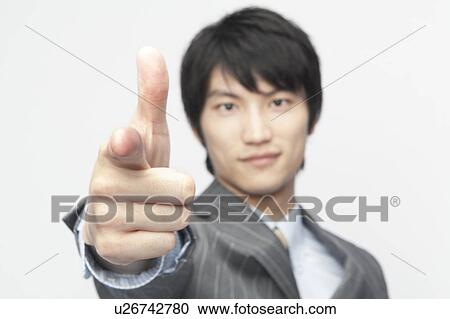 Businessman Pointing View Large Photo Image Stock Image - Businessman Pointing. Fotosearch