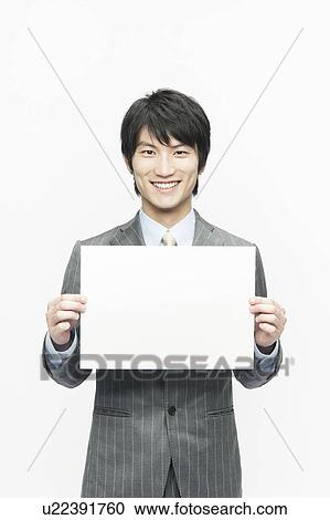 Businessman with Blank Message View Large Photo Image Stock Image - Businessman with Blank Message. Fotosearch
