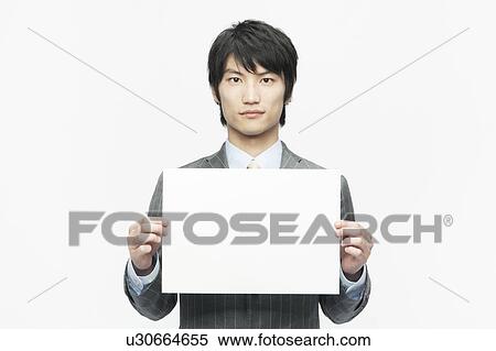 Businessman with Blank Message View Large Photo Image Stock Photography - Businessman with Blank Message. Fotosearch