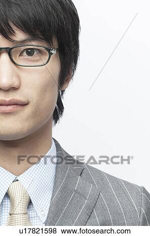 Businessman's Face View Large Photo Image Stock Photo - Businessman's Face. Fotosearch